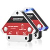ARCCAPTAIN Welding Magnets 2pcs 25LB Welding Magnet Set, Magnetic Welding