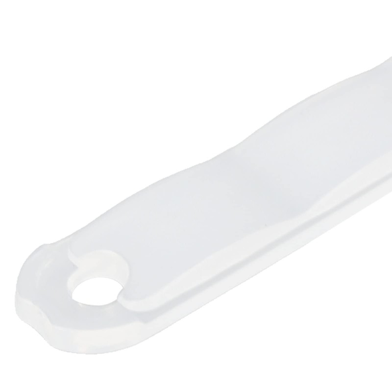 10 Cucharas Medidoras Transparentes con Escala, Cucharas Medidoras Reutilizables deLargo