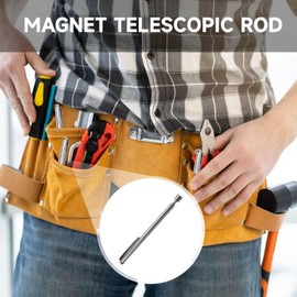 1 Piece Magnetic Rod, 63 cm Telescopic Magnetic Stick, Magnetic Telescopic Stick, Telescopic Magnet, Magnetic Lifter, Magnetic Return Tool, Portable Metal Rod