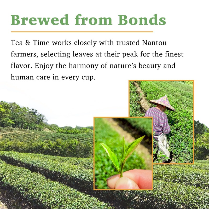 TEA & TIME Oolong Tea Loose Leaf – Four Seasons