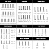PTNHZ LS LS1 LS6 Stainless Steel Engine Bolt Kit Bolts