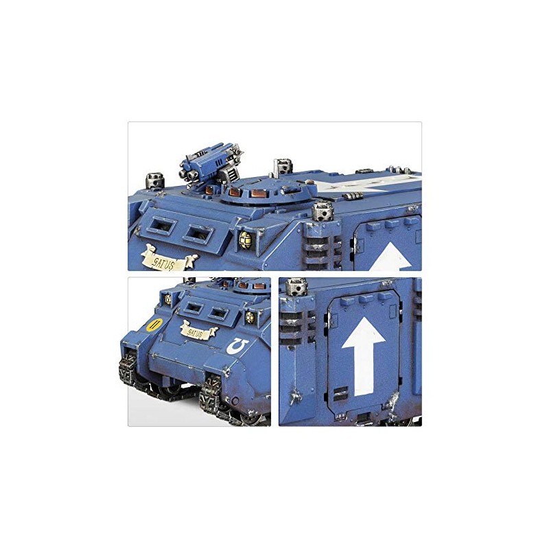 GAMES WORKSHOP 99120101227" Space Marine Razorback Game
