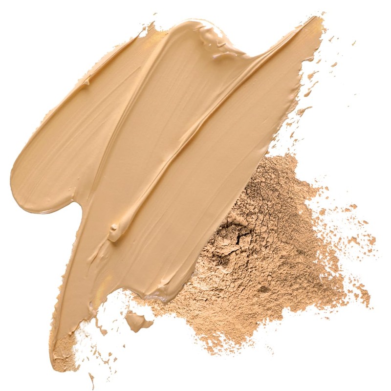 Skin Bloom Cream to Powder Compact, Almond, Women's Makeup and