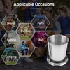 Foldable Cup, Folding Cup, Extendable Cup Made of Stainless Steel,