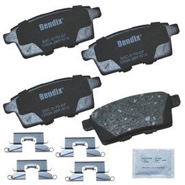 Bendix Bendix Priority1 CFC1259A Ceramic Rear Brake Pads for Mazda CX-9 2012