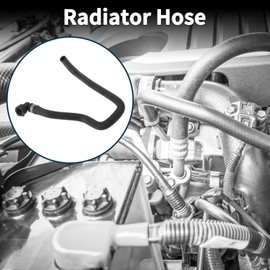 REPAIROCK Radiator Hose Heater Hose No.30745325 for Volvo XC90 2006-2014 Black Rubber 1 Pc Warm Air Inlet Pipe Good Sealing