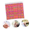 Gadpiparty 50Pcs Easter Themed Wooden Pencils with Erasers Fun Animal