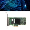 PCIe Network Card 10 100 1000Mbps 4 RJ45 Ports 5.0GT/S