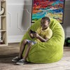 Jaxx 4 ft Cocoon Bean Bag Chair, Lime