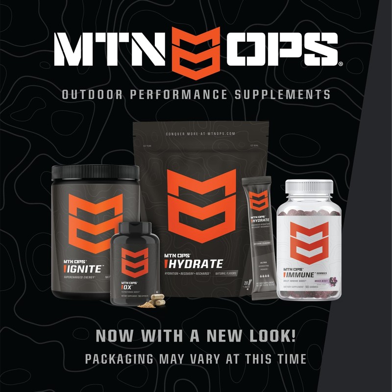MTN OPS Hot Ignite Supercharged Energy Drink Mix Coffee Alternative,
