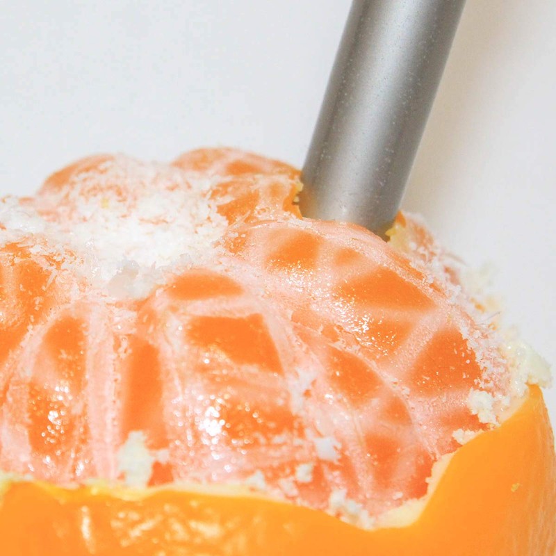 Food Sample Peeling Mandarin Oranges, Large Pen Holder, Interior Desk,