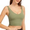 Lemedy - brasier deportivo para mujer, con relleno para entrenamiento,