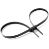 Flex Cuffs, Heavy Duty Zip Tie Handcuffs Restraint Disposable Police