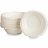 2you 50 x Bagasse Bowls - Disposable Paper Food Bowls