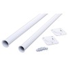 Closet Pro CD-0024-18/30WT Heavy Duty Adjustable Rod, 18 by 30-Inch,