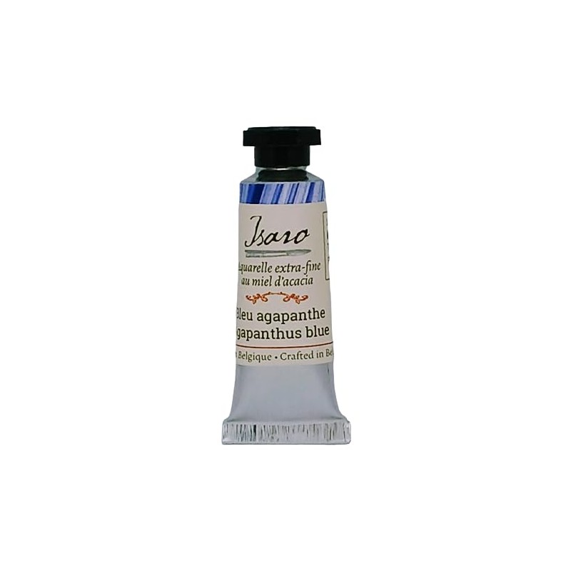 isaro clear watercolor 7ml tube (agapanthus blue)