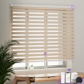 Sample Collection of Astomi Motorized Zebra Blinds for Window