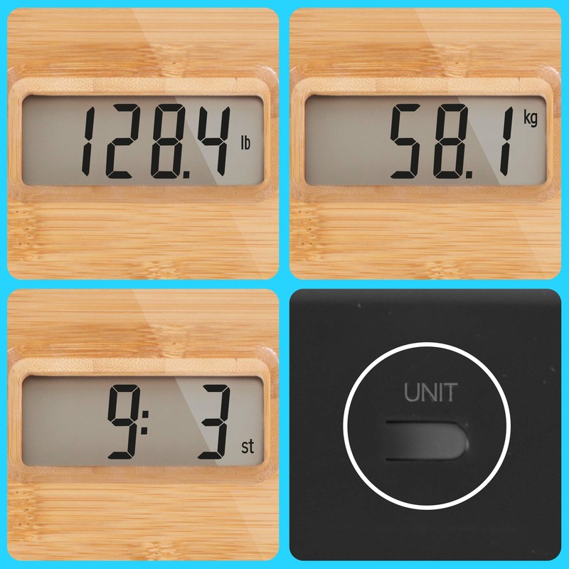 Duronic Duronic Digital Bathroom Scales BS503, Digital Scale for Bathroom,