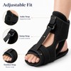 Adjustable Plantar Fasciitis Night Splint, Soft Foot Stretching Support Brace