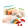 InnovaGoods® Set of Reusable Zags Seal Bags (6 Pack) Practical