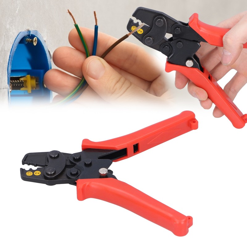HS-1MA Mini Crimping Pliers for Non Insulated Bare Terminals Wire