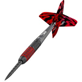 Bull's Magma Dart, Black/Red, 23 g
