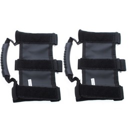 Hansi Naturals Roll Bar Grab Handle (Pack of 2) Strong Rubber Handles