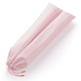 Storage Bag for Mahjong Racks and Pushers, 2 Compartments Fits 4 Racks – Velvet Drawstring Pouch with Soft Sleeves, Mah Jongg Accessory Organizer (Pink)