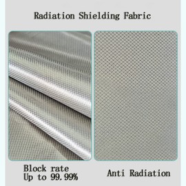 Electromagnetic Wave Blocking Sheet RFID - Anti Radiation Electromagnetic Wave Interference Prevention Sheet Electromagnetic Wave Shield EMF Protection Cloth Conductive Electromagnetic Wave Prevention Signal Shield Cover EWI Anti-Radiation Electromagneti