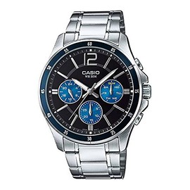 Casio Watch Standard Analog Men's MTP-1374D-2A, Bracelet Type