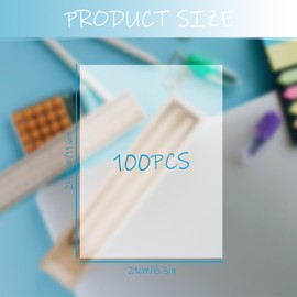 Tabanzhe 100pcs A4 Translucent Tracing Paper - Chinese Xuan Paper -Ideal for Printing,Copying, Graphics, Transfer,Architectural Sketching, Calligraphy Ink, Drawing and Painting