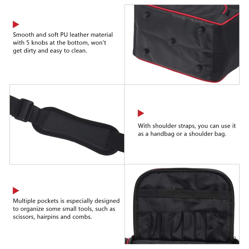 Anself Hair Scissor Bag Salon Barber Handbag Hairdressing Comb Tools