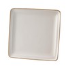 Edgeline Square Plate L White