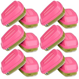 RSHEEL 6 Pairs 60926 Respirator Filter/Cartridge, Particulate Filters Help Against Organic Vapors, Acid Gases, Chemical and Particulates for Use with 6000, 6500 and 7500 Series Respirator Mask