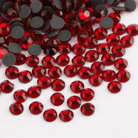 beadsland Crystal Hotfix Rhinestone,Machine Cut Stone 1440pcs/pkg (Dark Siam,SS10/3mm)