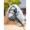 LeMieux Hobby Horse Double Bridle Black - Fits Hobby Horses