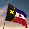 Atyhao Lmanburg Flag, Double Sided Printed Polyester, Indoor Banner Decoration,