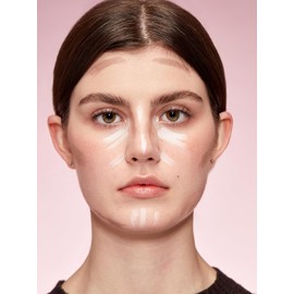SHEGLAM Lápiz 2 En 1 Para Contorno E Iluminador De Nariz Fine Line, Crema Bronceadora E Iluminador En Barra De Larga Duración Y Resistente Al Agua - Buff Crema Bronceadora e Iluminador en Barra, Larga Duración, Resistente al Agua, Textura Cremosa