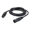 Dap Audio fl0915 Audio Cable XLR (3 Pin) Male XLR (3 Pin) Female Black