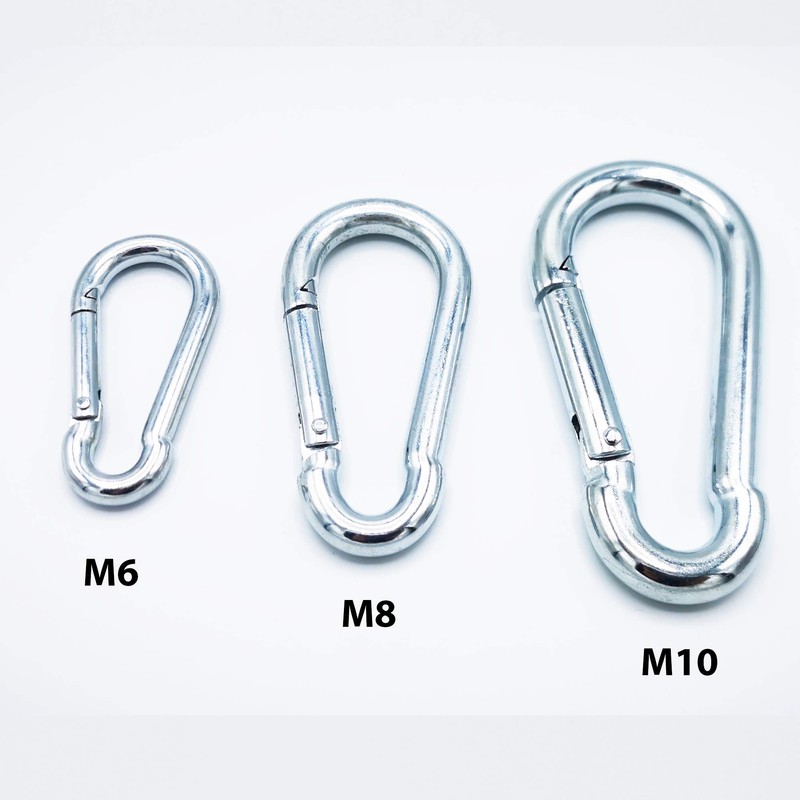 Fitness Health Heavy Duty Carabiner - 8cmx4cm Snap Lock Hook