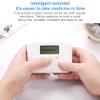 BSTCAR Medication Alarm Clock, 6 Compartments, Mini Portable Electronic Tablet