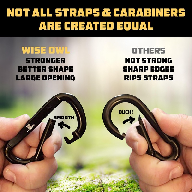 Wise Owl Outfitters Hammock Strap; Orange