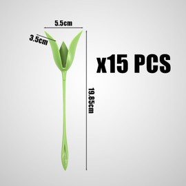 15 Pieces Leaf Napkin Holder, Napkin Ring Flower Holder, Origami Flower Napkin Holder, Flower Shaped Napkin Ring, Suitable for Restaurant, Home, Banquet