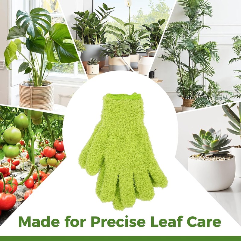 Bamworld Guantes de Microfibra para Cuidado de Plantas, Guantes de
