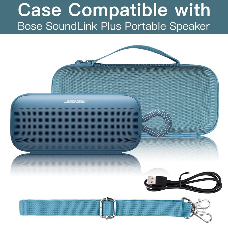 for Bose SoundLink Plus Portable Speaker Hard Protective Case, Portable
