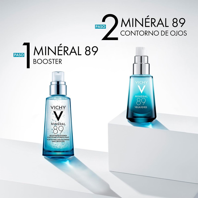 Kit Vichy Hidratación: Minéral 89 Booster + Minéral 89 Contorno
