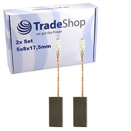 2x Carbon Brushes Motor Carbon Brushes 5 x 8 x 17.5 mm for Bosch 1607014176 1607014172 Angle Grinder GWS10-125 GWS 7-115 GWS 8-115 GWS 8-115 C GWS 8-125