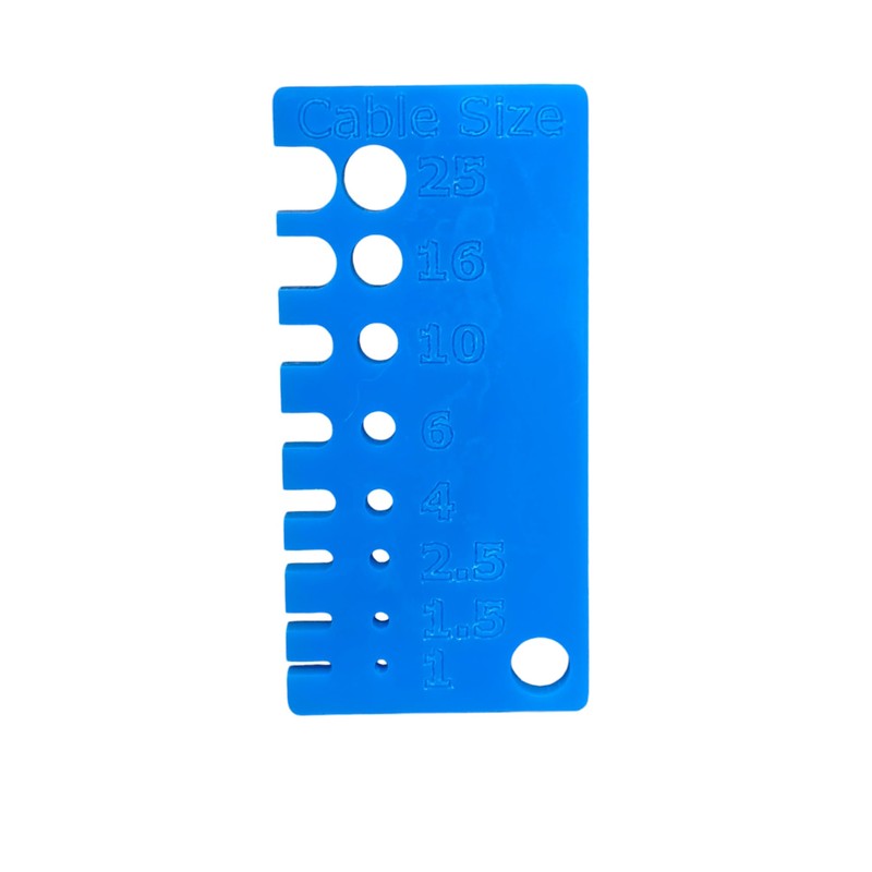 CABLE SIZE GUIDE