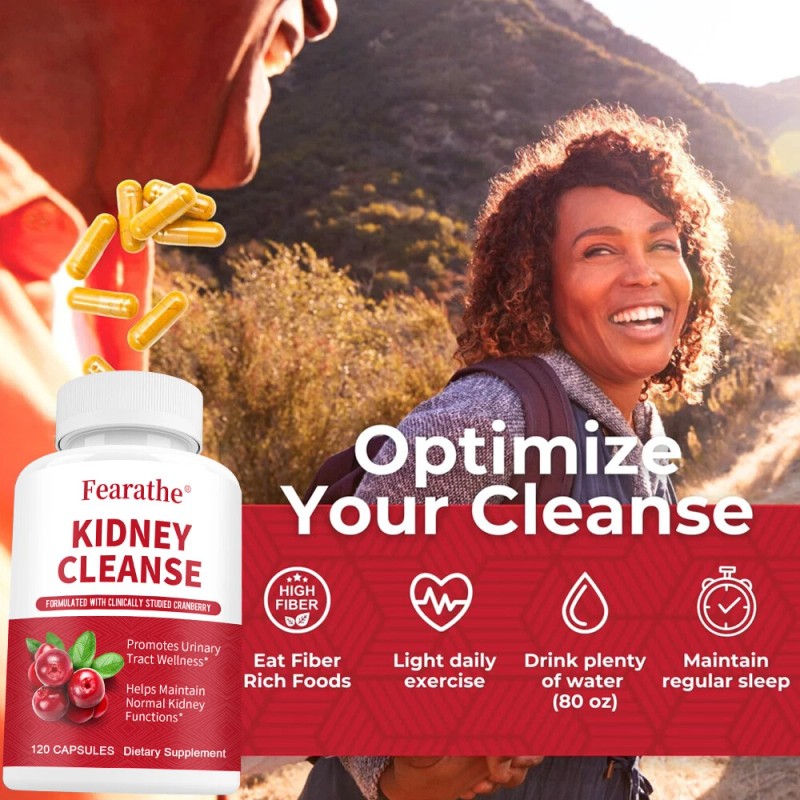 Fearathe Kidney Cleanse Capsules,Suppo