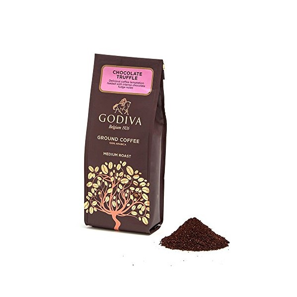 Godiva Chocolatier Ground Coffee Chocolate Truffle, 10 Ounce
